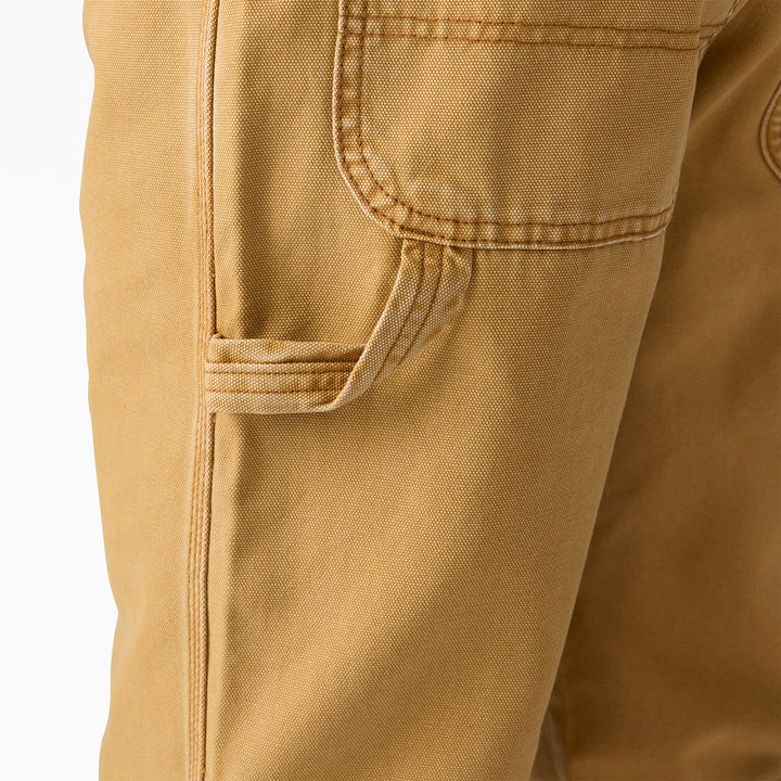 Dickies Worn In Relaxed Carpenter Duck Pants - Men's Brown Duck
