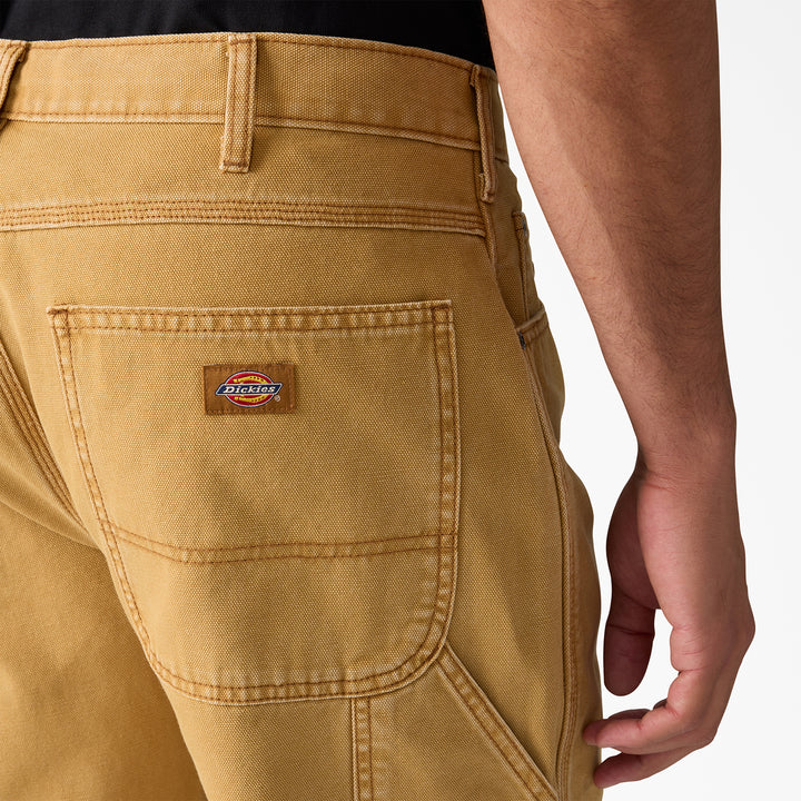 Dickies Worn In Relaxed Carpenter Duck Pants - Men's Brown Duck
