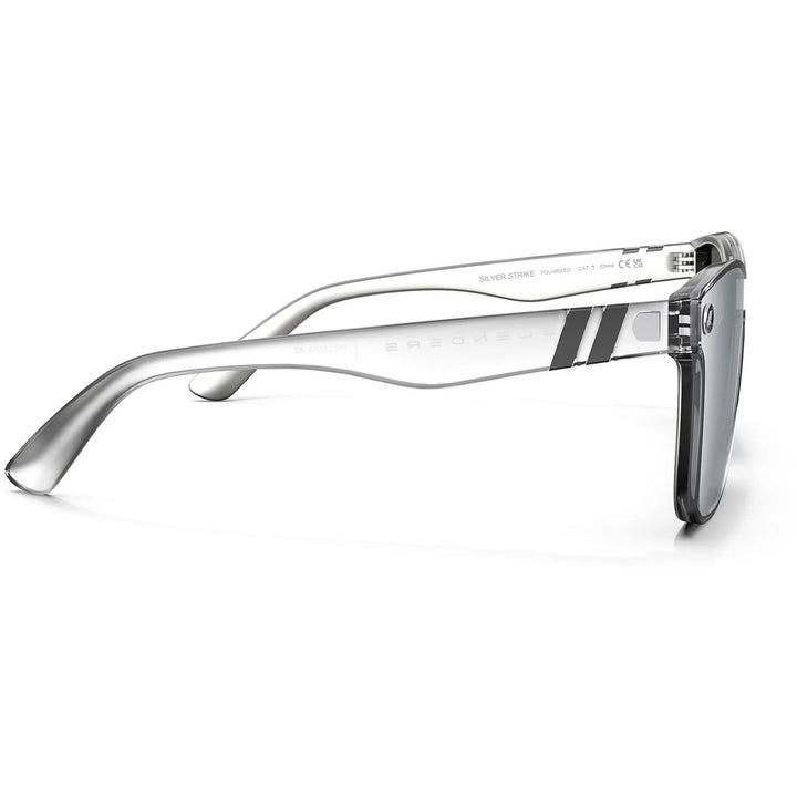 Blenders Millenia X2 Sunglasses Silver Strike/Silver/Silver Mirror #3 Polarized
