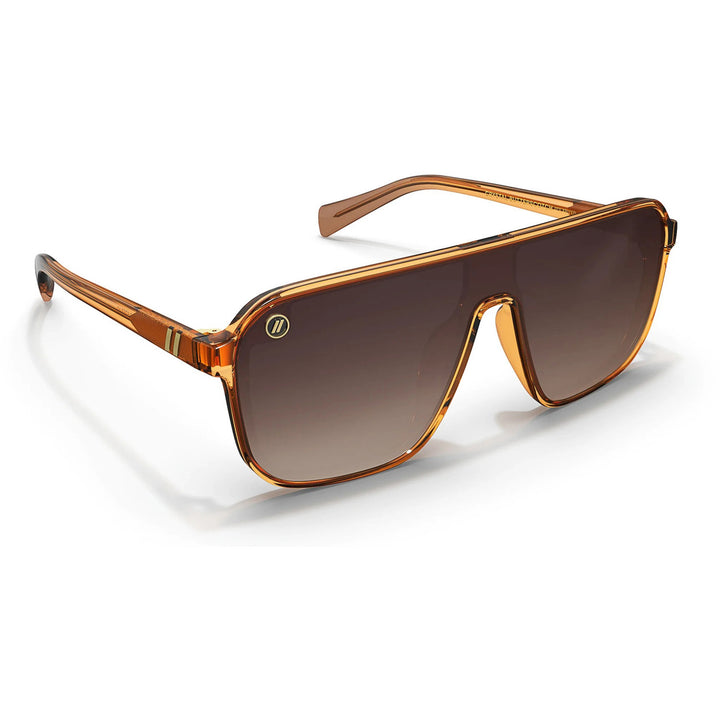 Blenders Meister X2 Sunglasses Crystal Butterscotch/Brown/Amber Gradient Polarized