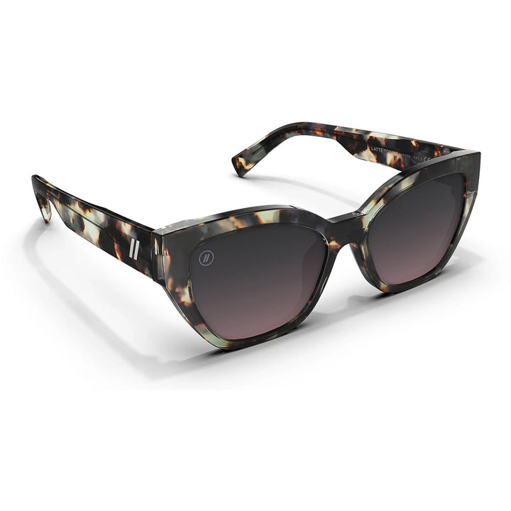 Blenders Jade Sunglasses Latte Tort/Tort/Purple Gradient Polarized