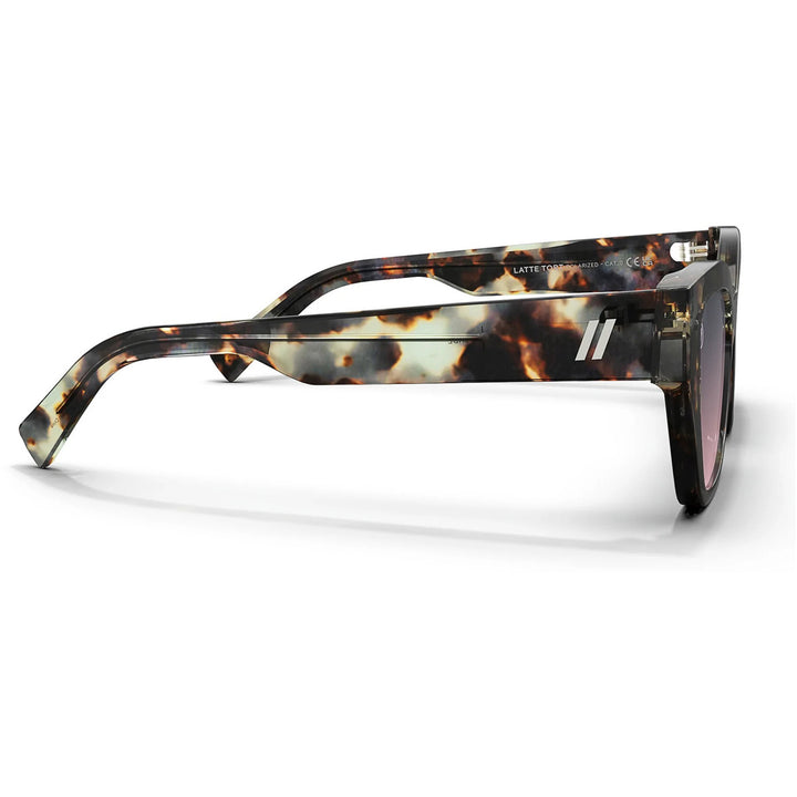 Blenders Jade Sunglasses Latte Tort/Tort/Purple Gradient Polarized