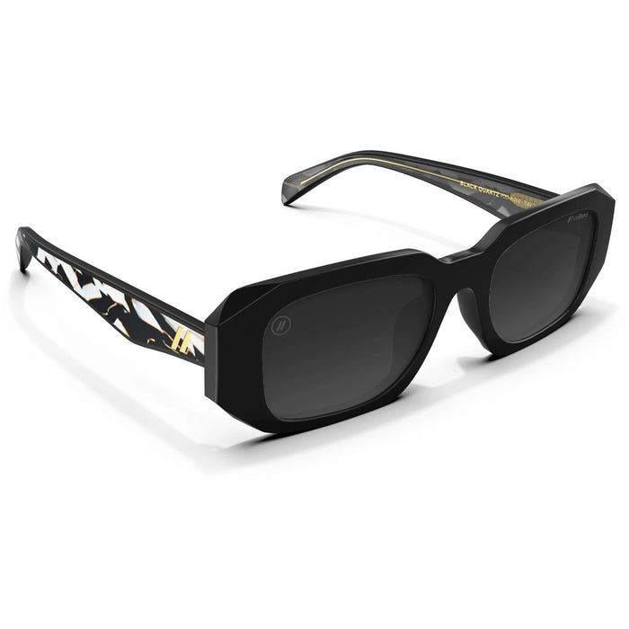 Blenders Onyx Sunglasses Black Quartz/Black White/Gradient Smoke #1 Polarized