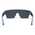 Blenders Kingpin Sunglasses Crystal Indigo/Blue/Light Blue Polarized