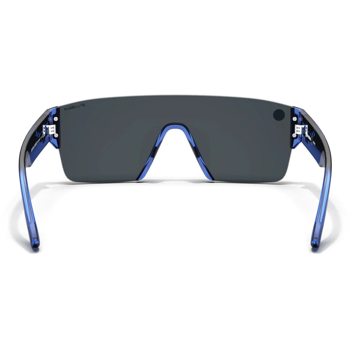 Blenders Kingpin Sunglasses Crystal Indigo/Blue/Light Blue Polarized