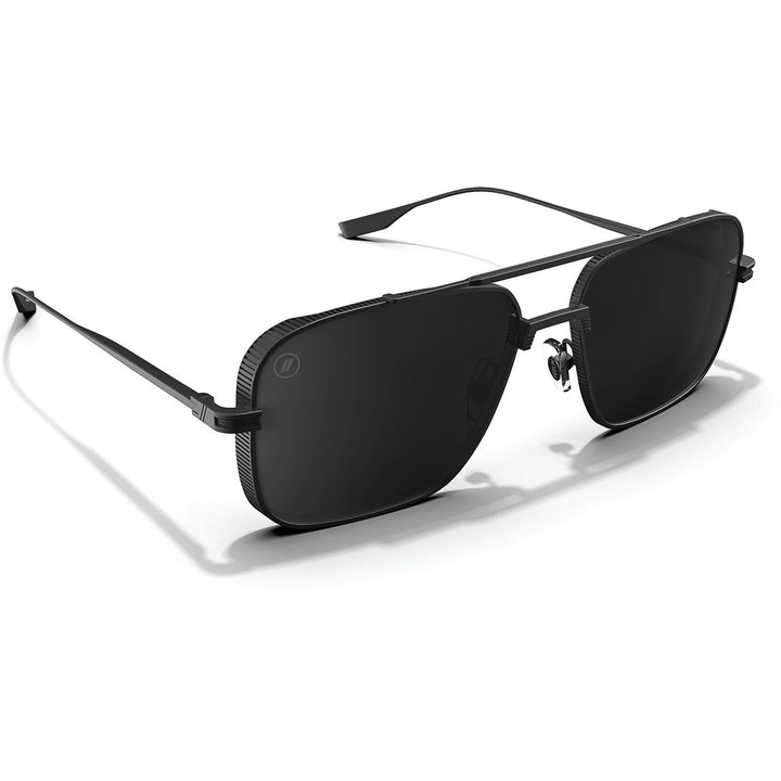 Blenders Phoenix Sunglasses Matte Black/Black/Smoke Polarized