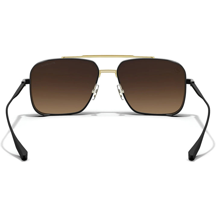 Blenders Phoenix Sunglasses Matte Espresso/Pink/Amber Gradient Polarized