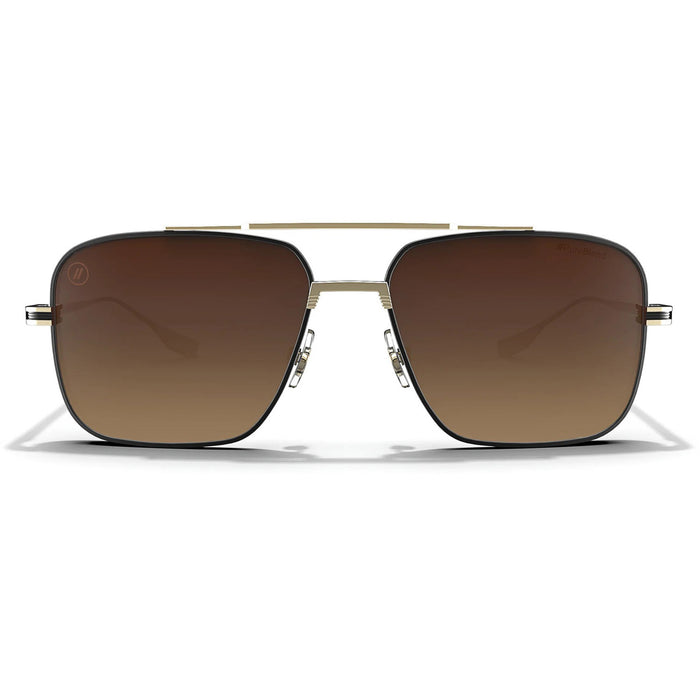 Blenders Phoenix Sunglasses Matte Espresso/Pink/Amber Gradient Polarized