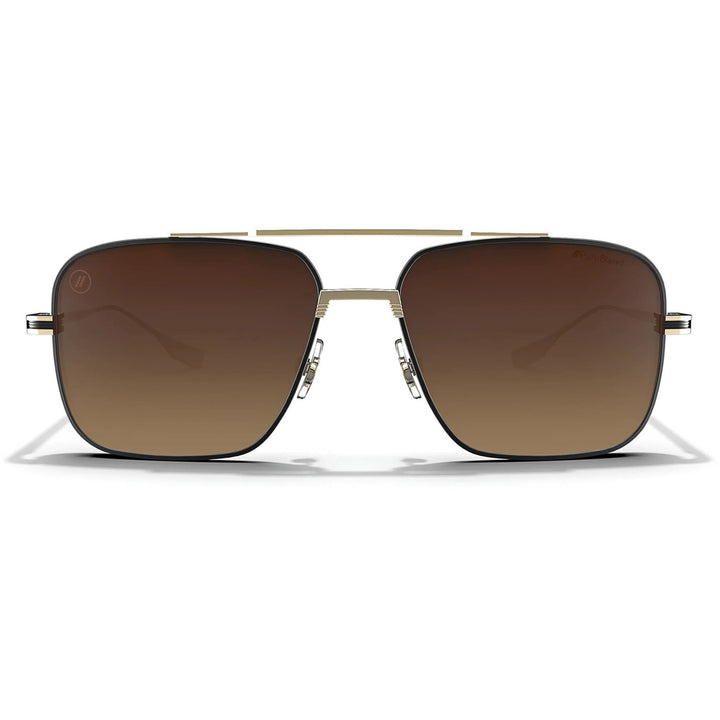 Blenders Phoenix Sunglasses Matte Espresso/Pink/Amber Gradient Polarized