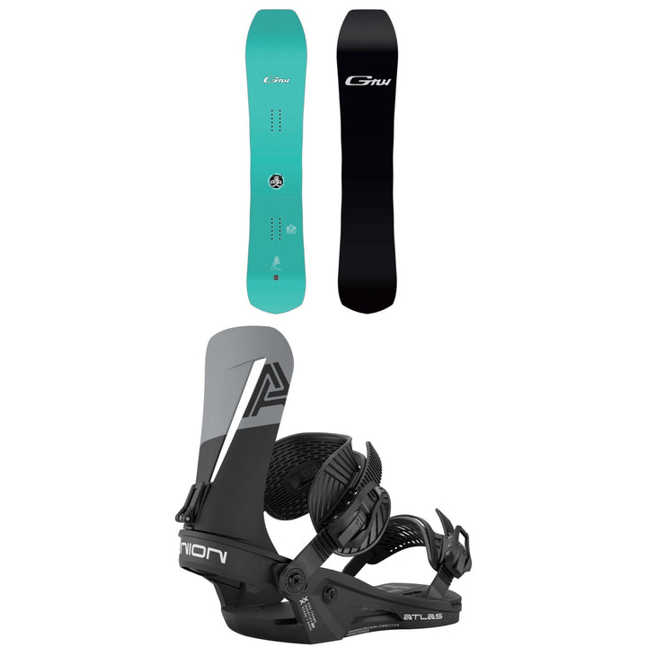GNU Gremlin C3 Snowboard + Union Atlas Snowboard Bindings 2026