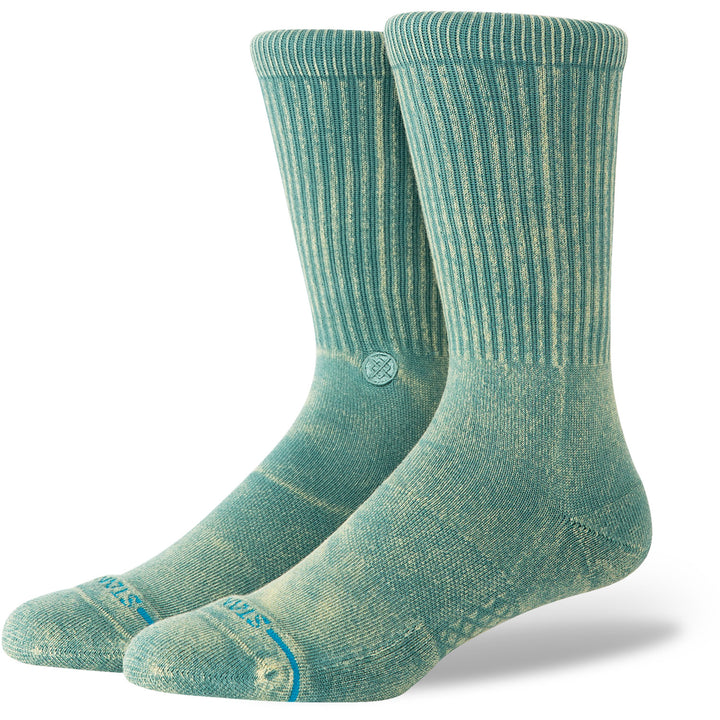 Stance Icon Dyed Crew Socks Teal