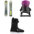 GNU Frosting C2 Snowboard + Bent Metal Forte Snowboard Bindings + DC Lotus Snowboard Boots - Women's 2025