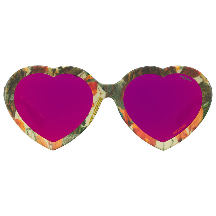 Pit Viper The Admirer Sunglasses Actualbush HDPV Polarized Red
