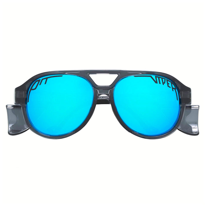Pit Viper The Exciters Sunglasses Smoke Show Z87 + Polarized Blue
