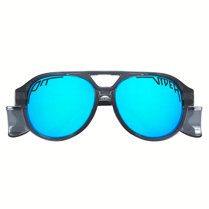 Pit Viper The Exciters Sunglasses Smoke Show Z87 + Polarized Blue