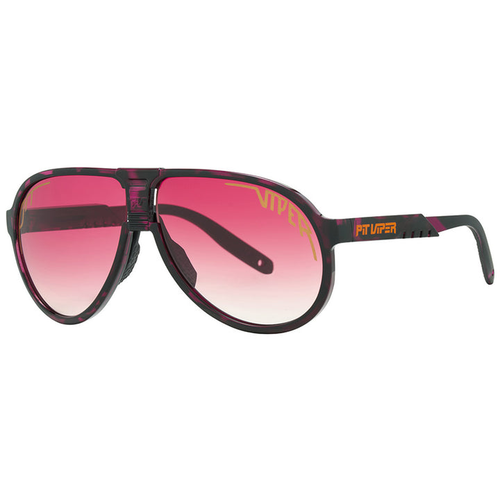 Pit Viper The Jethawk Sunglasses Port Tort Rose Fade
