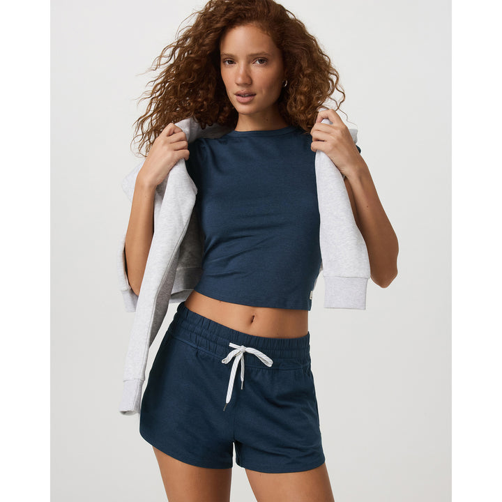 Vuori Halo Performance 2.0 Shorts - Women's Blue Coast Heather