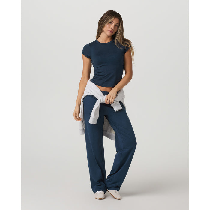 Vuori Halo Modern Straight Leg Pants-Short - Women's Blue Coast Heather