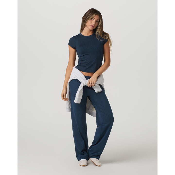 Vuori Halo Modern Straight Leg Pants-Short - Women's Blue Coast Heather