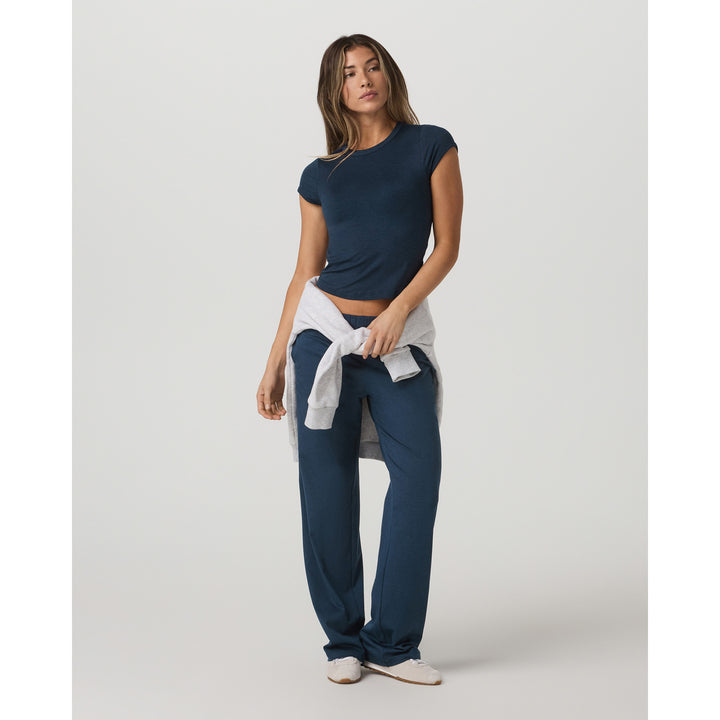 Vuori Halo Modern Straight Leg Pants-Short - Women's Blue Coast Heather