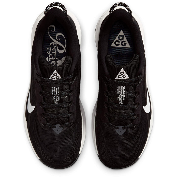 Nike ACG Pegasus Trail Shoes - Women's Black/Summit White-Anthracite