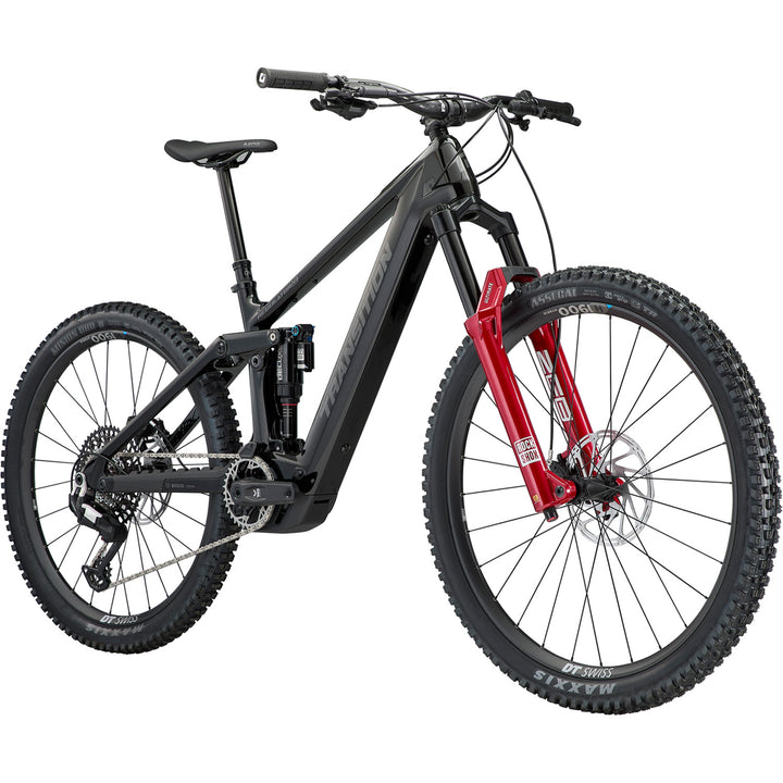 Transition Regulator CX Carbon Eagle 90 E-Mountain Bike 2026 Clear Black Night