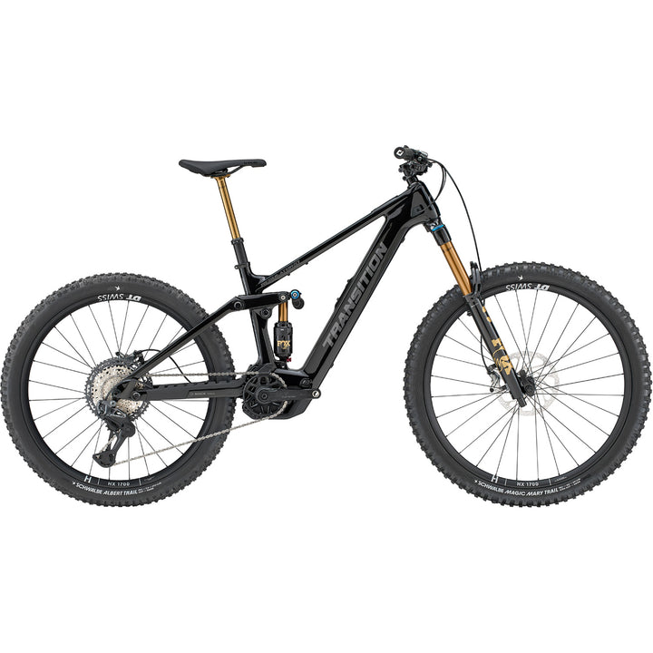 Transition Regulator CX Carbon XT Di2 E-Mountain Bike 2026 Clear Black Night