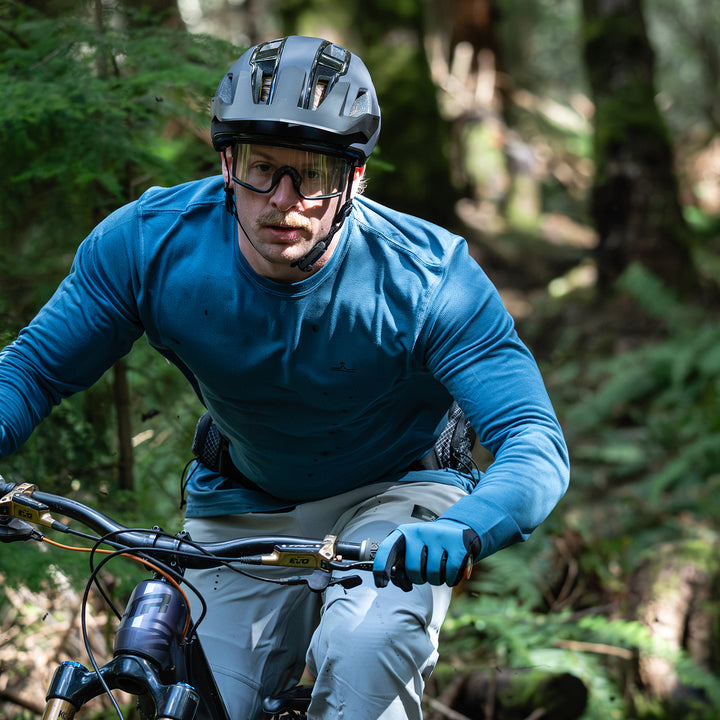 evo Lookout MIPS Bike Helmet Denim