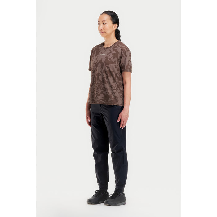 Peppermint Cycling Co. Trail Short-Sleeve Jersey - Women's Jam Cacao