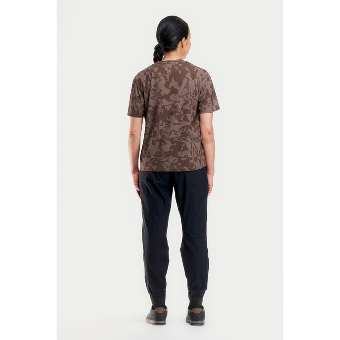 Peppermint Cycling Co. Trail Short-Sleeve Jersey - Women's Jam Cacao