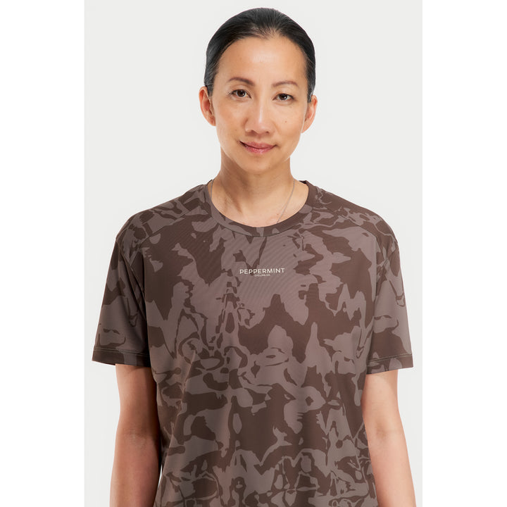 Peppermint Cycling Co. Trail Short-Sleeve Jersey - Women's Jam Cacao