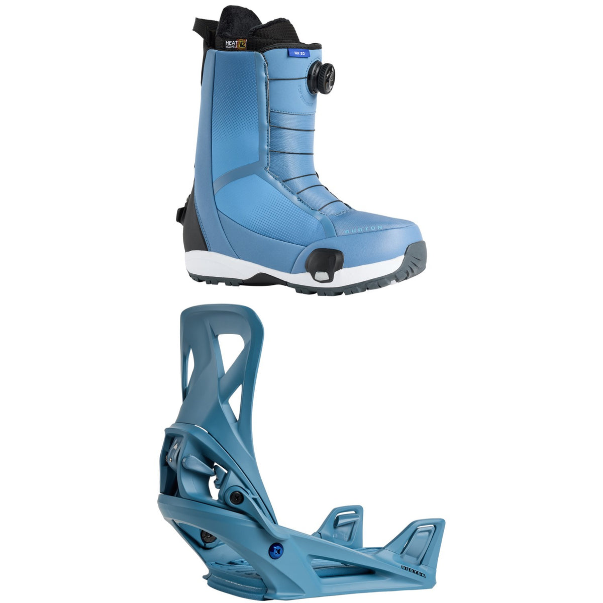 Burton Waverange Step On Snowboard Boots + Step On Snowboard Bindings 2026
