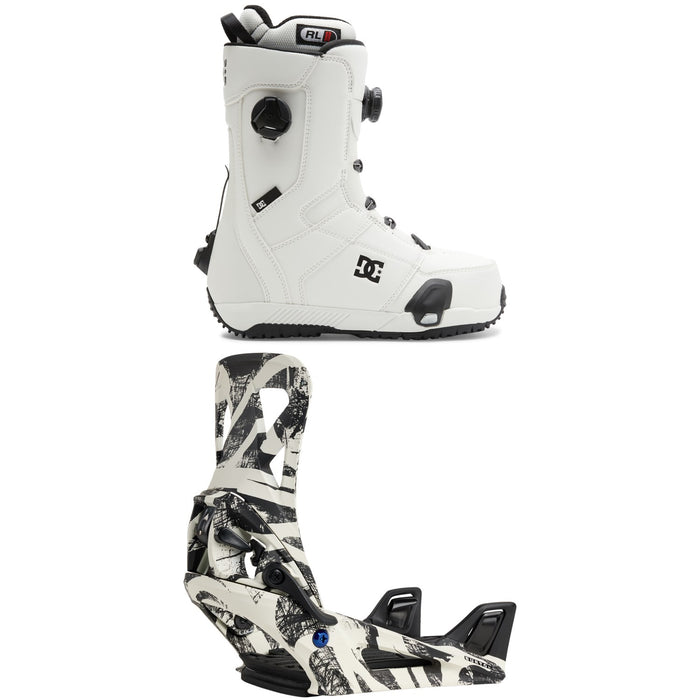 DC Control Step On Snowboard Boots + Burton Step On Snowboard Bindings 2026