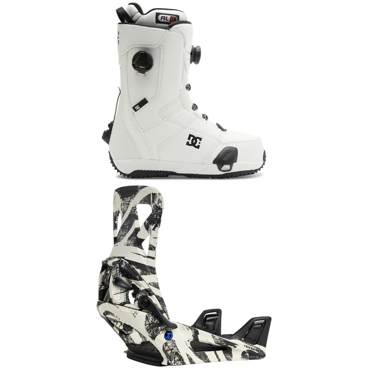 DC Control Step On Snowboard Boots + Burton Step On Snowboard Bindings 2026