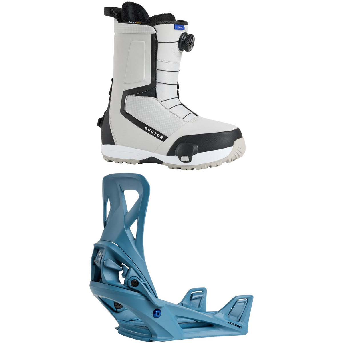 Burton Highshot Step On Wide Snowboard Boots + Step On Snowboard Bindings 2026