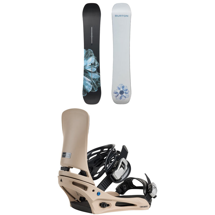 Burton Process Flying V Snowboard + Cartel Snowboard Bindings 2026