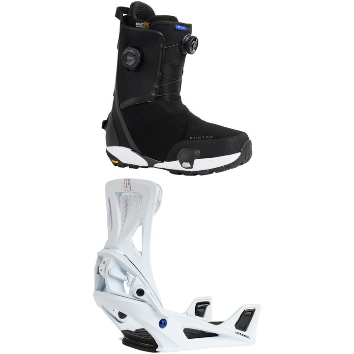 Burton Waverange X Step On Snowboard Boots + Step On Genesis Snowboard Bindings 2026
