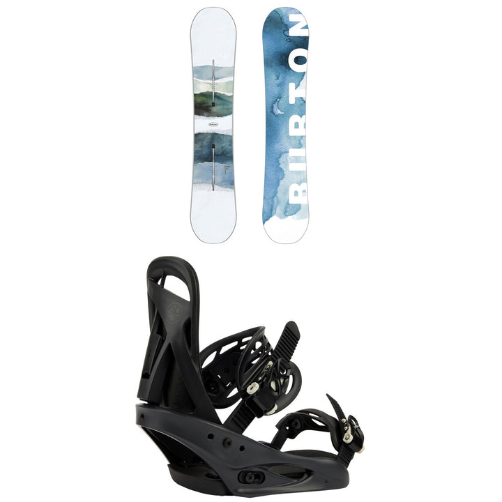 Burton Cultivator Snowboard + Citizen Snowboard Bindings - Women's 2026