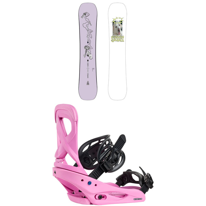 Burton Good Company Snowboard + Scribe Snowboard Bindings - Women's 2026