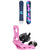 Burton Yeasayer Snowboard + Scribe Snowboard Bindings - Women's 2026