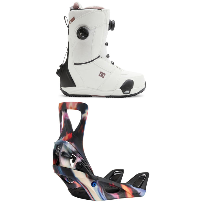 DC Lotus Step On Snowboard Boots + Burton Step On Snowboard Bindings - Women's 2026