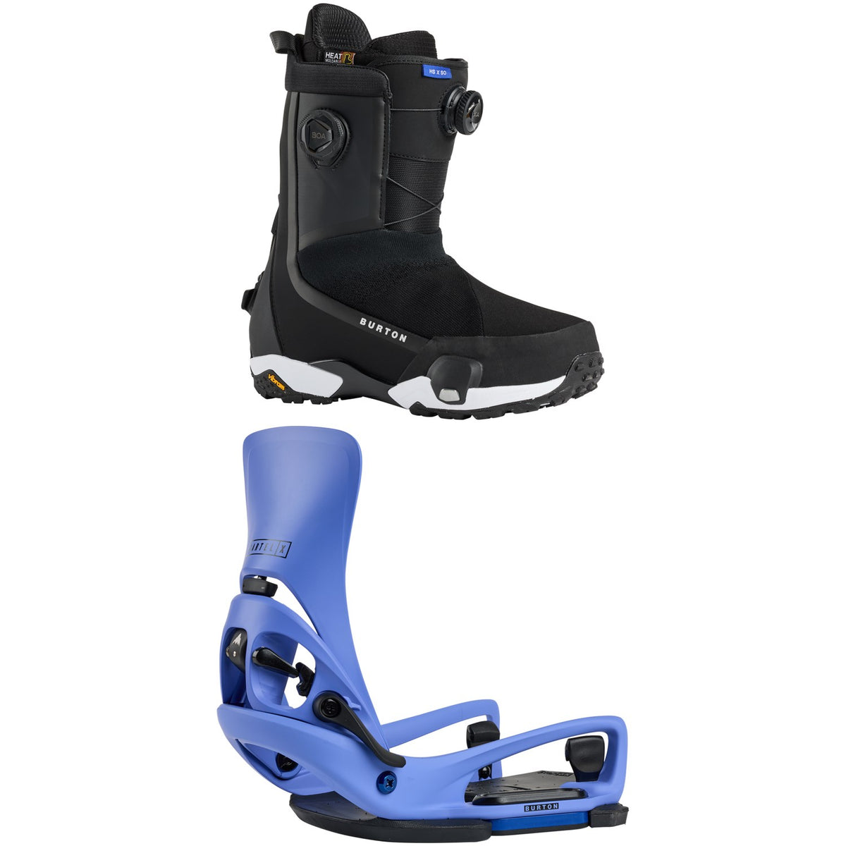 Burton Highshot X Step On Snowboard Boots + Step on Cartel X EST Snowboard Bindings 2026
