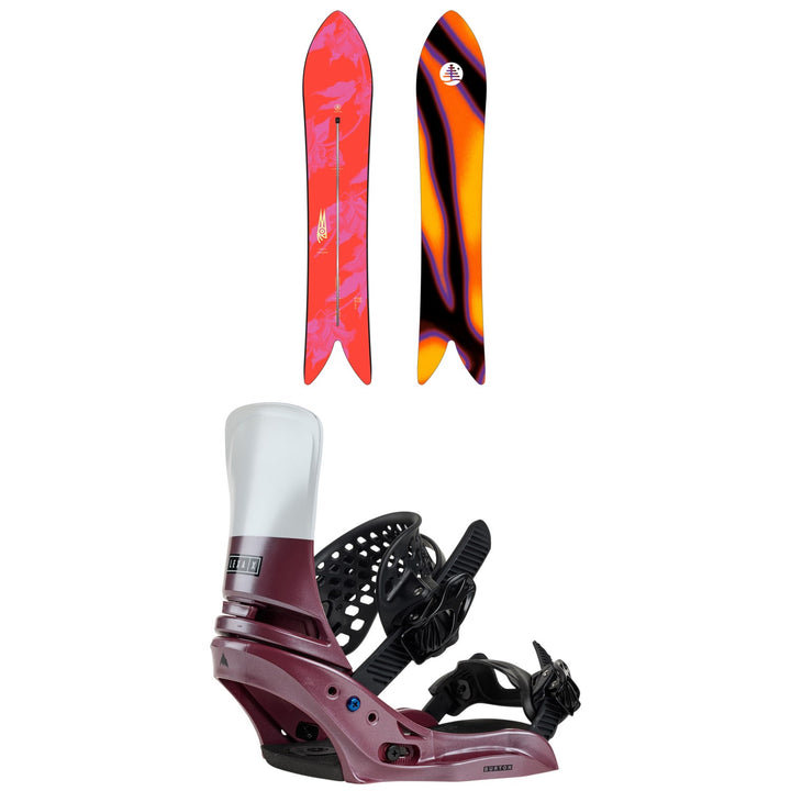 Burton Family Tree Smooth Operator Snowboard + Lexa X EST Snowboard Bindings - Women's 2026