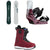 Burton Counterbalance Snowboard + Lexa X EST Snowboard Bindings + Felix Boa Snowboard Boots - Women's 2026