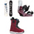 Burton Feelgood Snowboard + Lexa X EST Snowboard Bindings + Felix Boa Snowboard Boots - Women's 2026