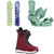 Burton Family Tree Sketch Artist Snowboard + Lexa X EST Snowboard Bindings + Felix Boa Snowboard Boots - Women's 2026