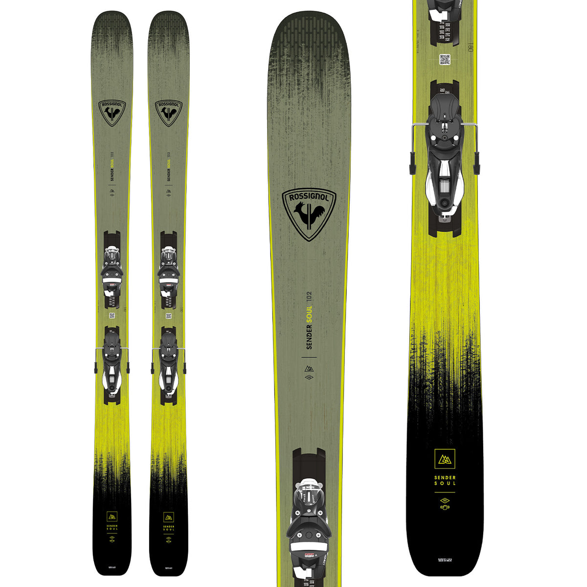 Rossignol Sender Soul 102 Skis + NX 12 Konect Bindings 2026