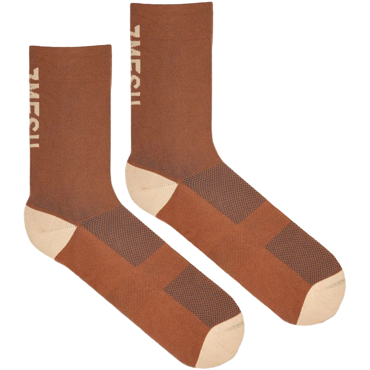 7Mesh Word 6" Bike Socks Toffee