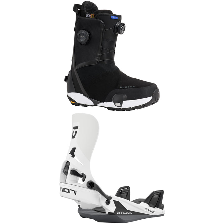 Burton Waverange X Step On Snowboard Boots + Union Atlas Step On Snowboard Bindings 2026