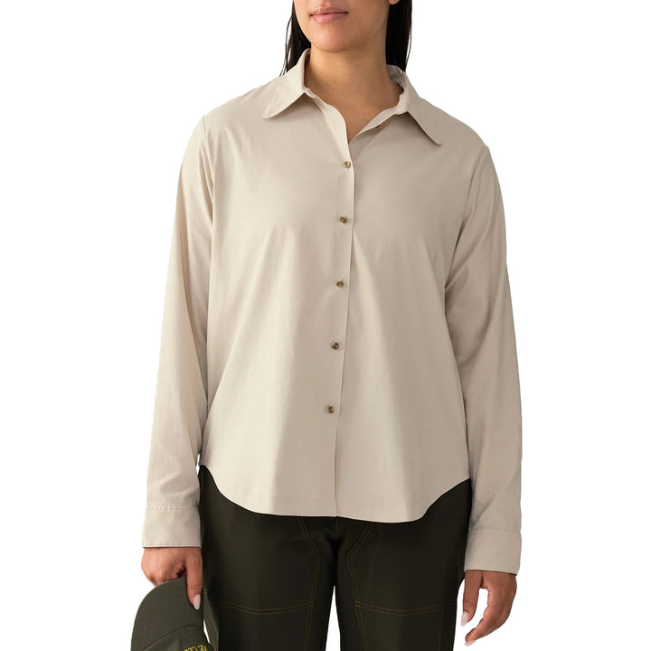 Hikerkind Trail Sun Shirt - Women's Dolomite